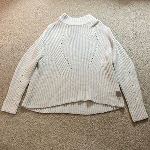 Super dry white women’s sweater